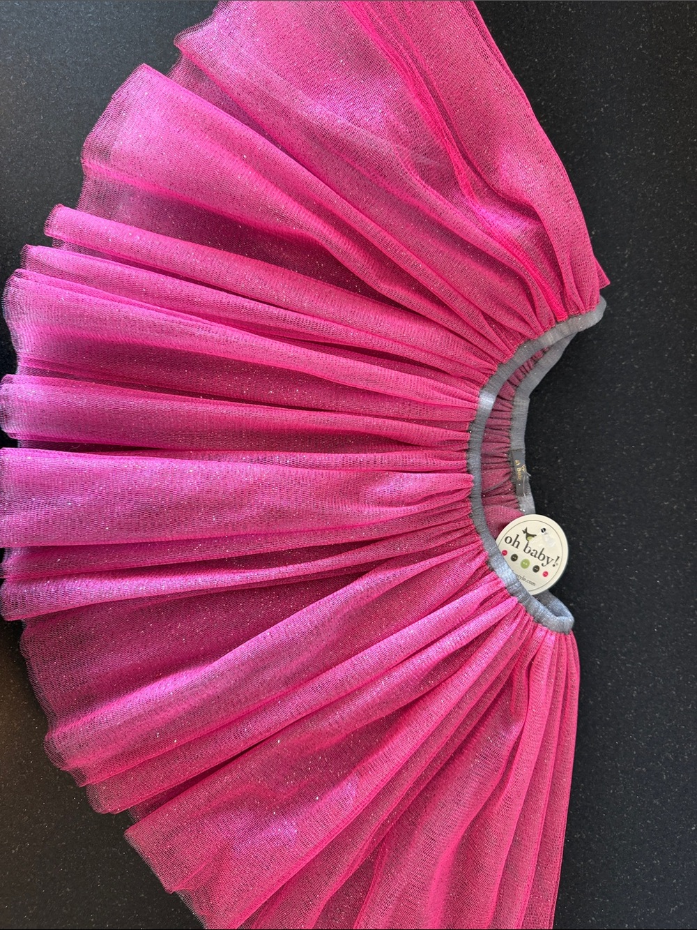 Girls Hot Pink Sparkle Tulle Tutu Skirt - Kids Accessories